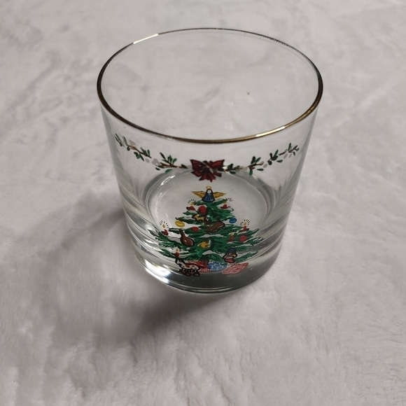 Montgomery Ward Holiday Collection Vintage (1979) Christmas Tree High Ball Glass - Picture 10 of 10